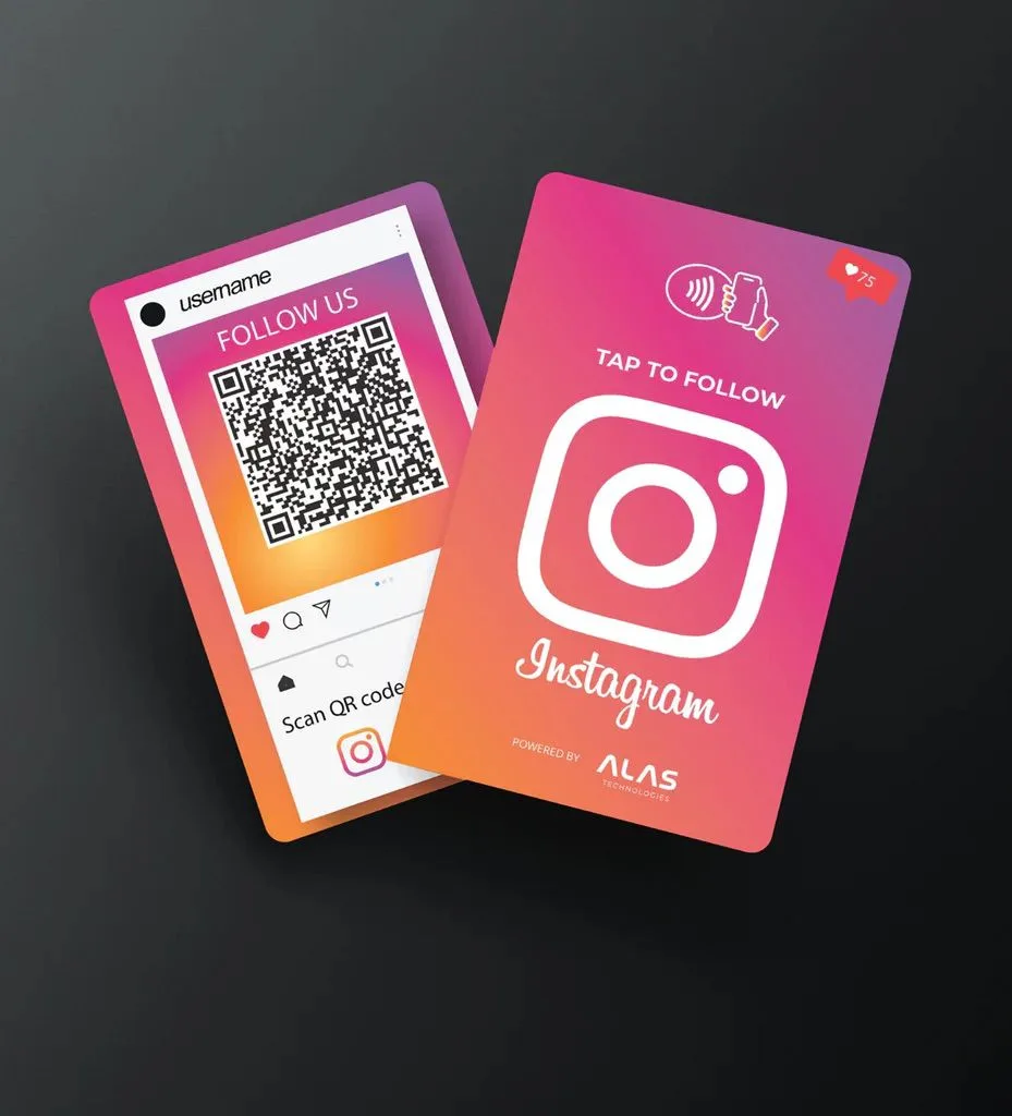 Instagram NFC Card